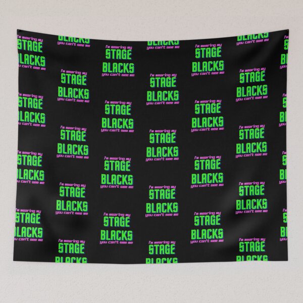 Item preview, Stage Blacks - backstage, crew, stage, performer designed and sold by moztheatre.