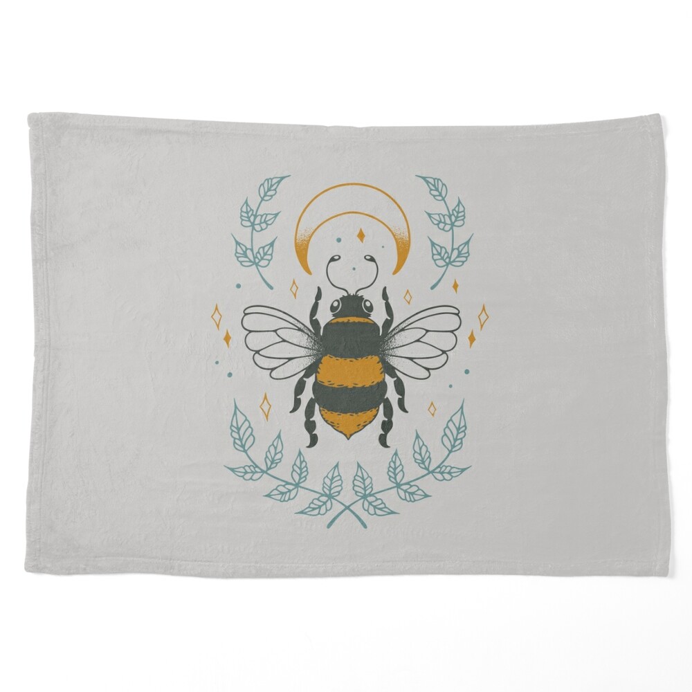 Mystical bee, bumblebee Art Board Print by DerSenat