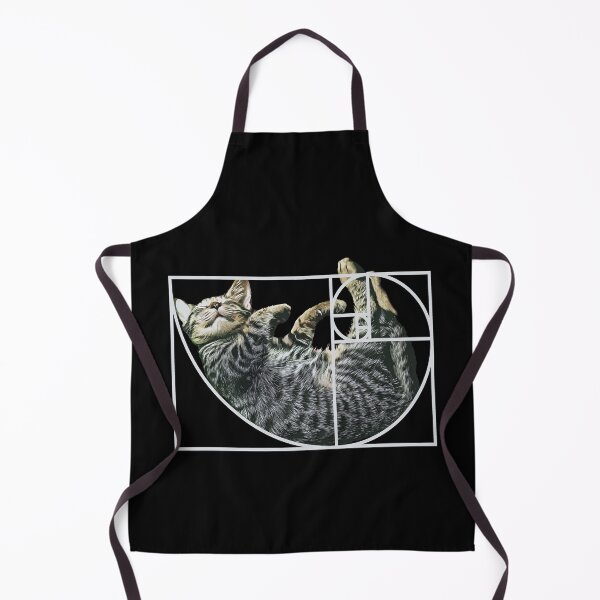 Item preview, Golden Ratio Fibonacci Cat Fibonacci's Spiral Kitty designed and sold by Digital Story Time.