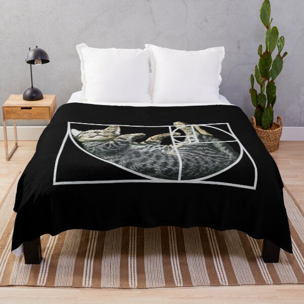 Item preview, Golden Ratio Fibonacci Cat Fibonacci's Spiral Kitty designed and sold by Digital Story Time.
