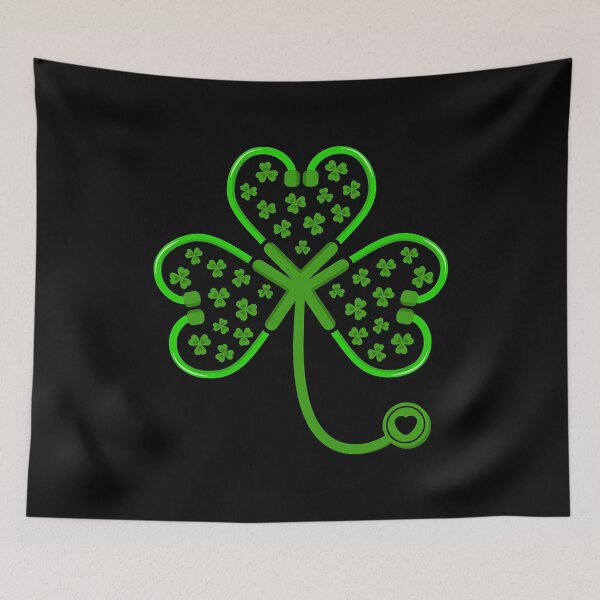 Item preview, Shamrock Stethoscope Nurse St Patricks Day designed and sold by GardNewerd.