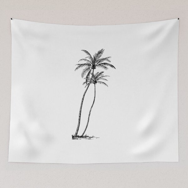 Item preview, Coconut trees drawing designed and sold by LeoLabs.
