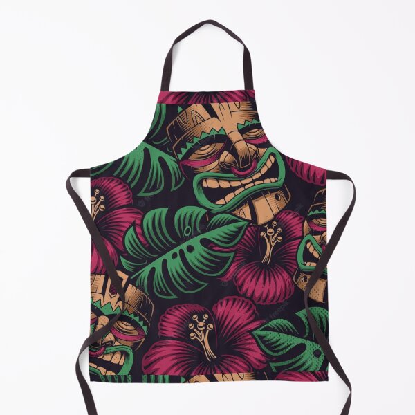 Item preview, Tiki Mask Flowers designed and sold by Comfy Creations.