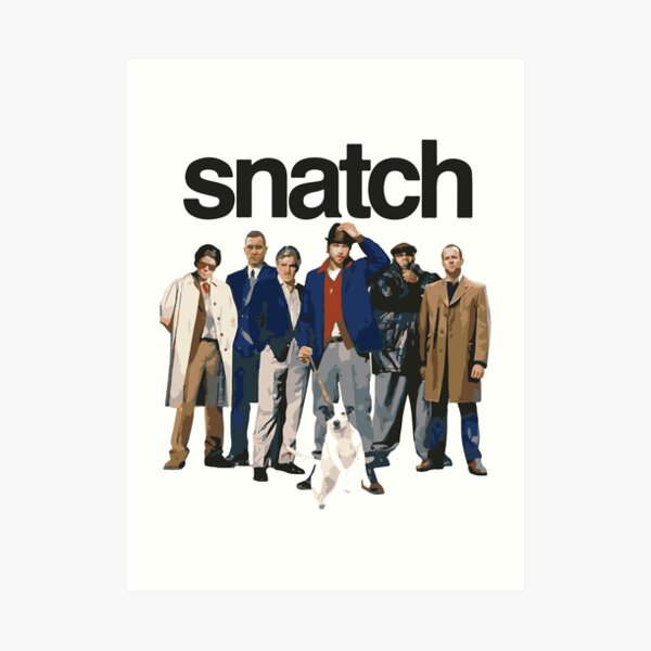 Snatch Movie Vector Art Print