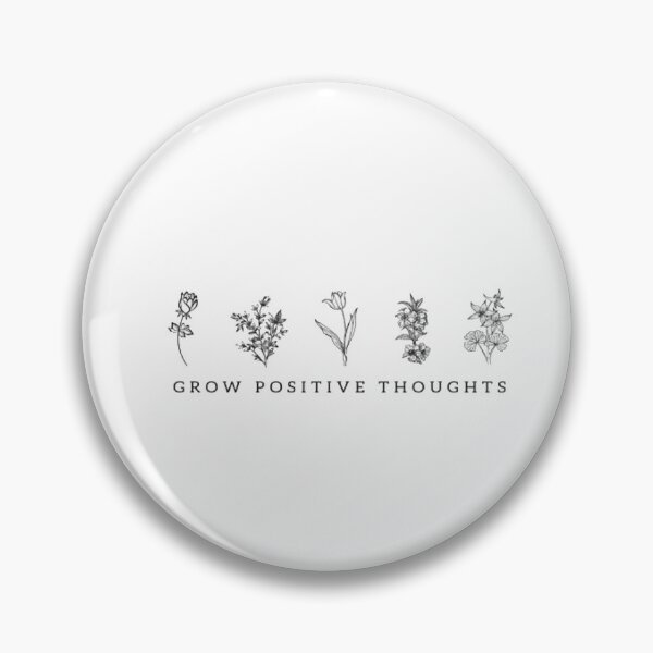 Item preview, Grow Positive Thoughts With Cute Flowers designed and sold by rhainlds.