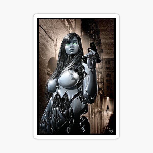 Cyberpunk Photography 047 Sticker