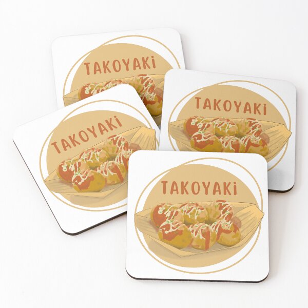 Item preview, kawaii takoyaki lindas comida japonesa vintage designed and sold by Mystic-Roots99.