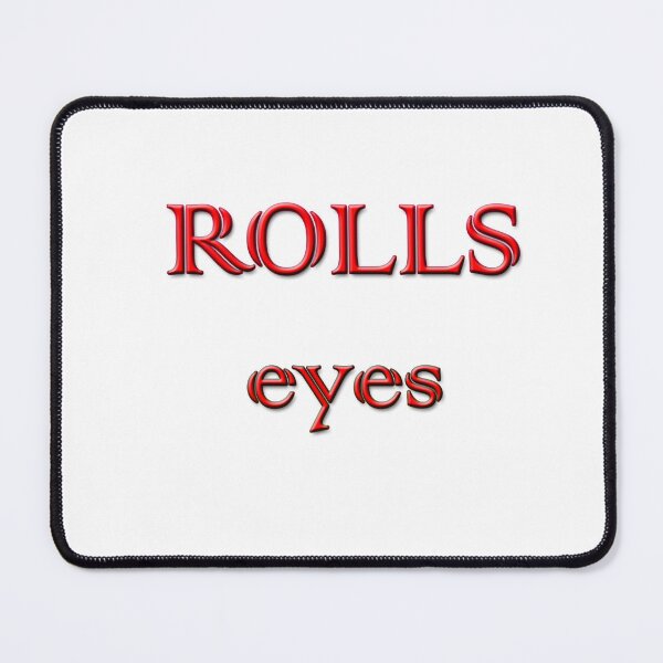 Item preview, Rolls eyes sticker designed and sold by Desgin0001.