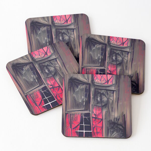 Item preview, Abandoned Haunted House Creepy Art designed and sold by CreepyKaleidopi.