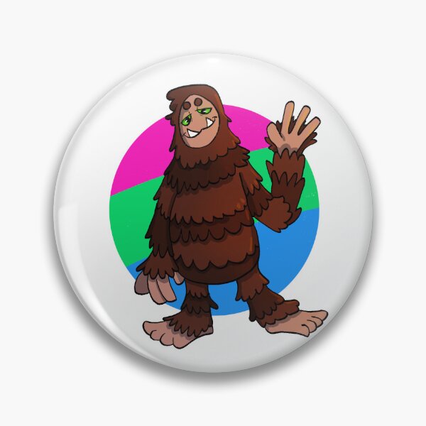 Item preview, Bigfoot Pride Flags- Polysexual designed and sold by fruitbat55.