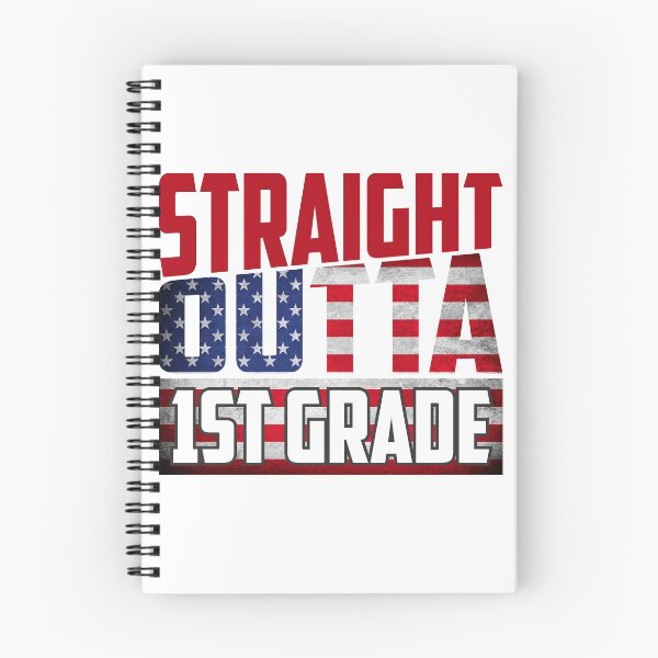 Item preview, StraightOutta	1st Grade 2017 Graduation Shirt designed and sold by bestdesign4u.