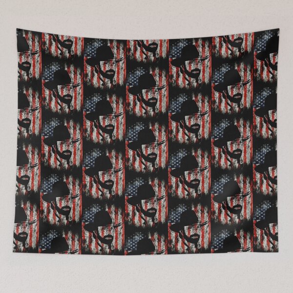 Item preview, Chuck Norris American USA Flag designed and sold by jamiefqk.
