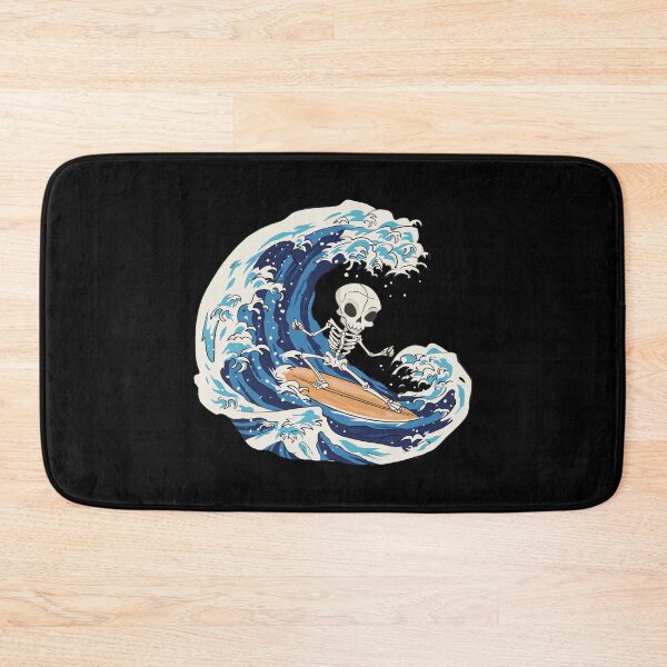 Item preview, Surfing skeleton, surfer designed and sold by DerSenat.