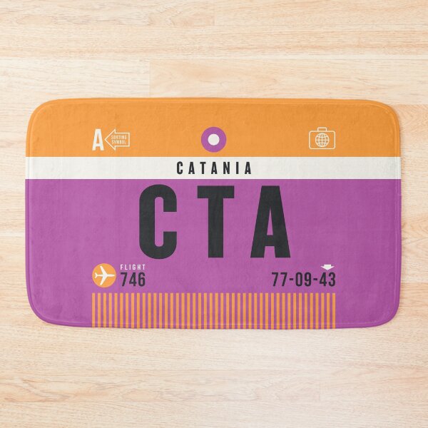 Item preview, Luggage Tag A - CTA Catania Italy designed and sold by VoodooCircus.
