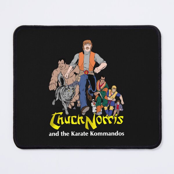 Item preview, Chuck Norris and the Karate Kommandos - Full Team - White Font designed and sold by jamiefqk.