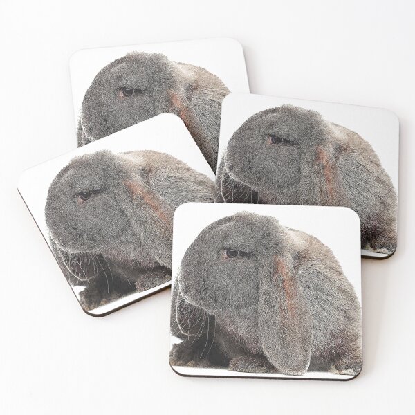 Item preview, So darn cute, French Lop Rabbit - Custom Pet Portrait Art Studio designed and sold by Custom Pet Portrait Art Studio.