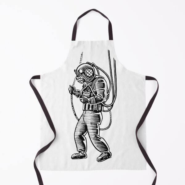 Item preview, Deep sea diver drawing designed and sold by LeoLabs.