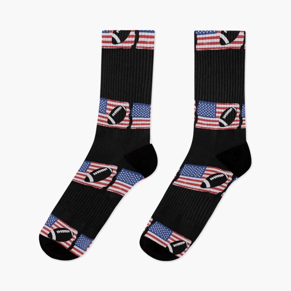 Item preview, football american flag silhouette designed and sold by Click-Like.