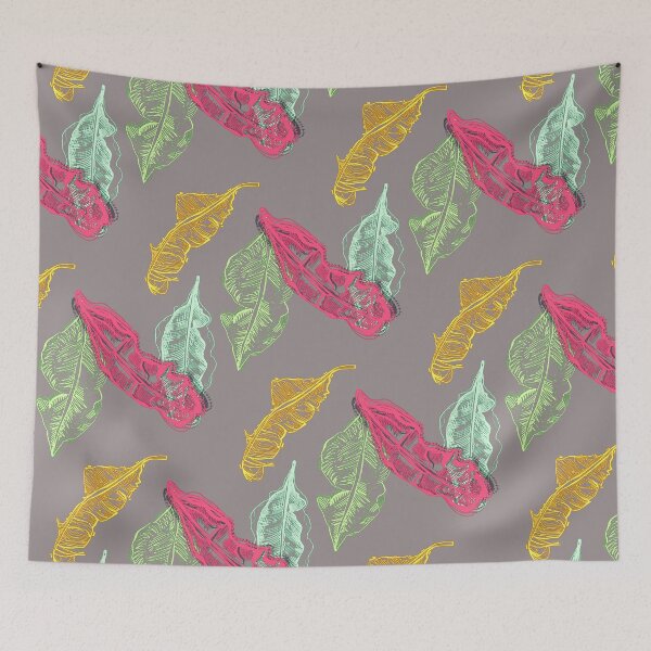 Item preview, Summery Banana Leaves designed and sold by minniemorrisart.