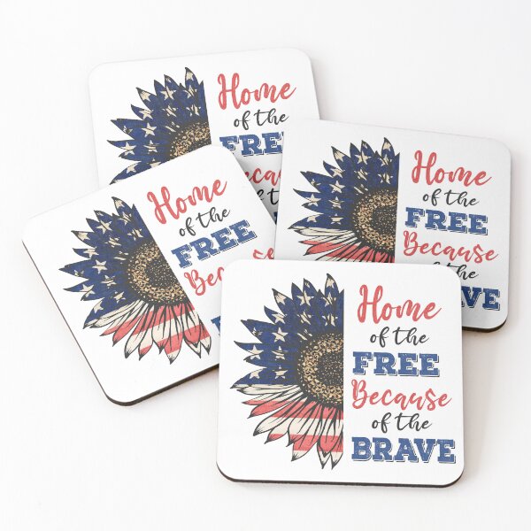 Item preview, Home Of The Free Because Of The Brave Independence Day 2022 4th of July designed and sold by Taseen Alam.