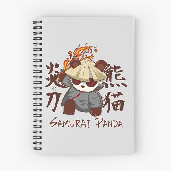 Item preview, Samurai Panda Flaming Sword designed and sold by DynieKid.