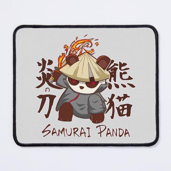 Item preview, Samurai Panda Flaming Sword designed and sold by DynieKid.