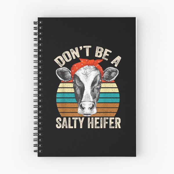 Item preview, Don't Be A Salty Heifer Cows Lovers Cow Girls Vintage Farm  designed and sold by AdonisShop.