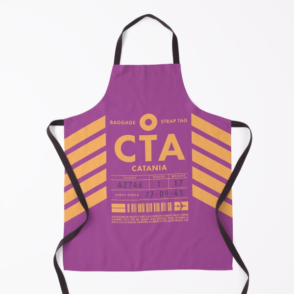 Item preview, Luggage Tag D - CTA Catania Italy designed and sold by VoodooCircus.