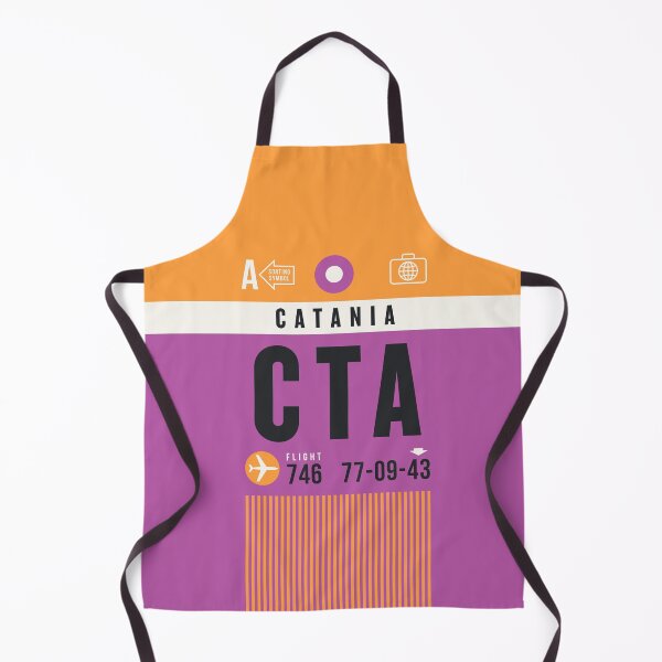 Item preview, Luggage Tag A - CTA Catania Italy designed and sold by VoodooCircus.