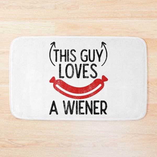 Item preview, This Guy Loves A Wiener designed and sold by FNStuff.