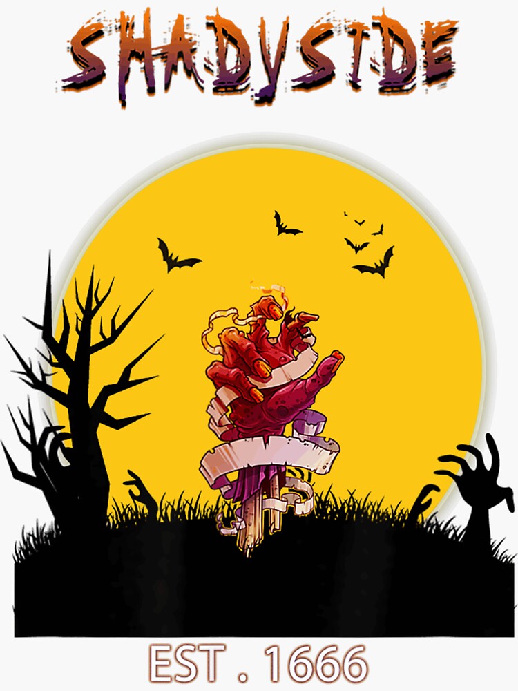 Fear Street Shadyside Sarah Fier Hand Spooky For Halloween Sticker For Sale By Gwynethshop 2172