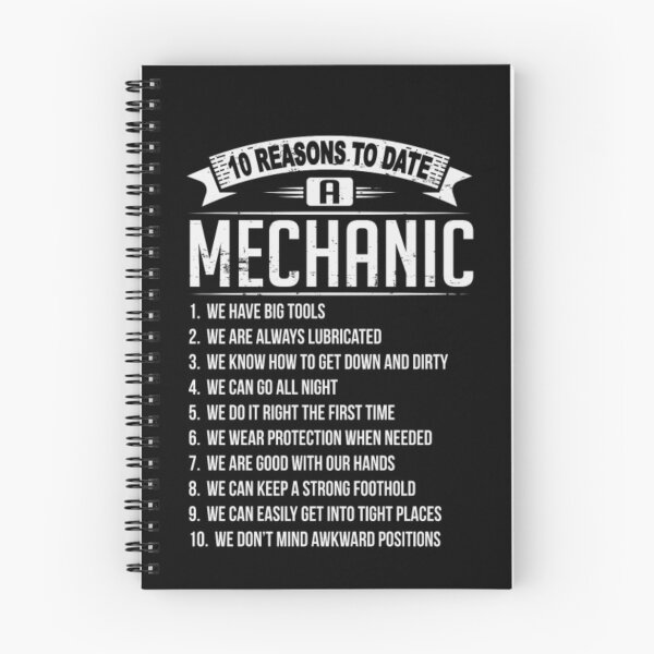 Item preview, 10 Reasons To Date a Mechanic  designed and sold by aryagiri.