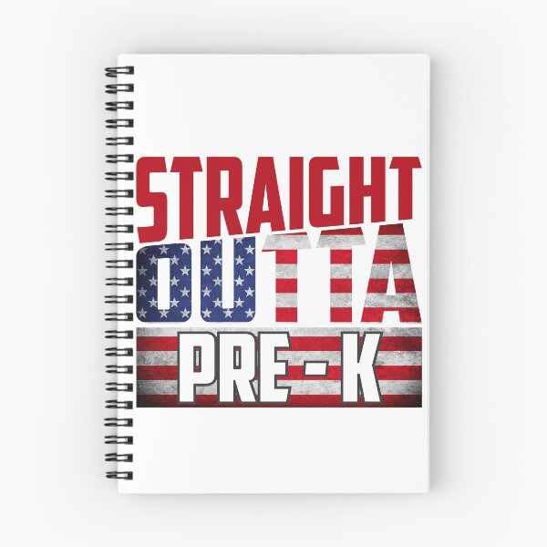 Item preview, StraightOutta	8th Pre-K Kindergarten Grad Shirt designed and sold by bestdesign4u.