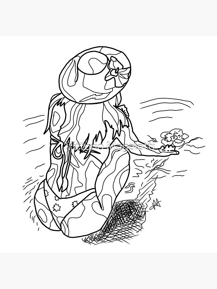 "Bikini Girls 15 black and white" Sticker for Sale by VittorioIlMagat Redbubble