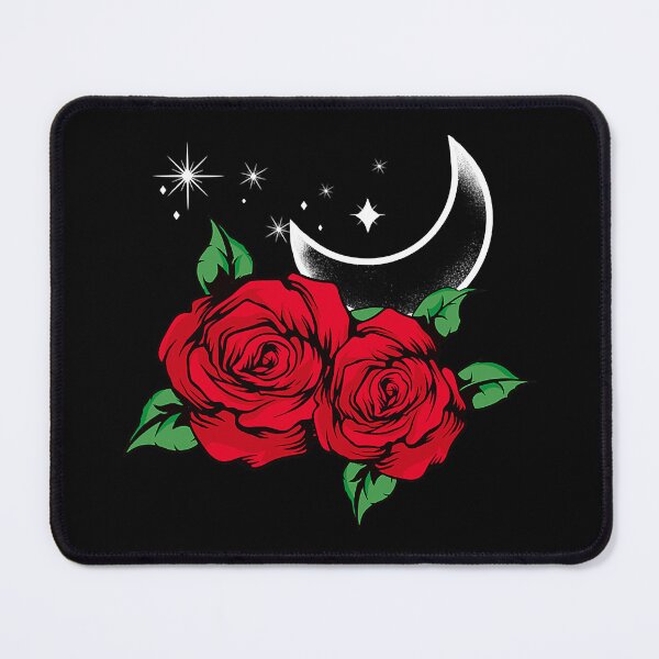 Item preview, Red Rose Night Sky - Gardener Botanist Flowers Rose designed and sold by adxota.