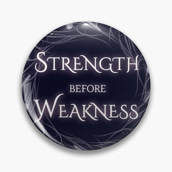 Item preview, Strength befor weakness designed and sold by SwanDive.