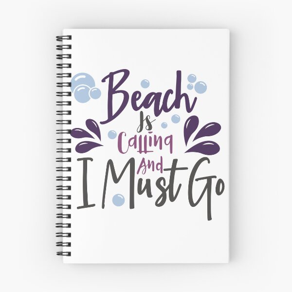 Item preview, Beach is calling & I must go - Purple designed and sold by Unaiza Khalid.