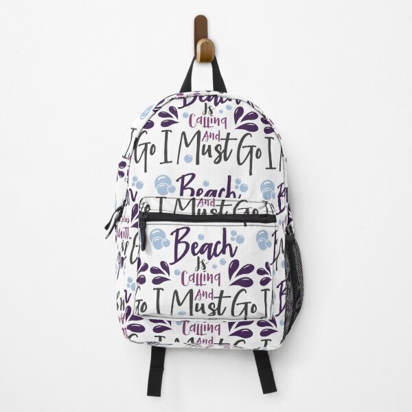 Item preview, Beach is calling & I must go - Purple designed and sold by Unaiza Khalid.