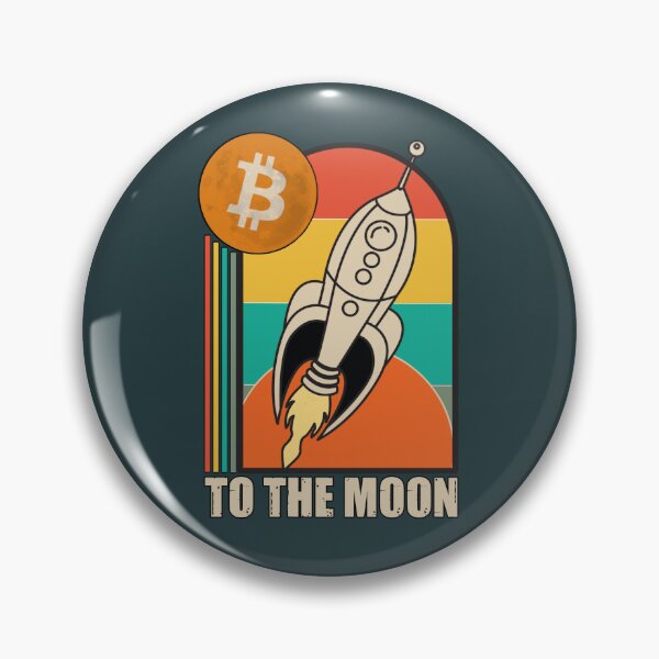 Item preview, Bitcoin to the moon designed and sold by SidTastic .