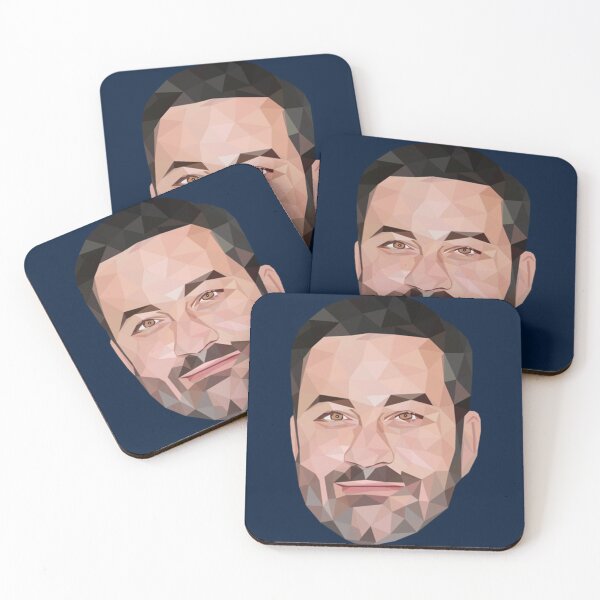 Item preview, Jimmy Kimmel low poly art   designed and sold by PamPan2.
