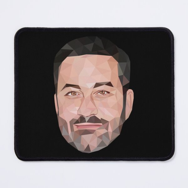 Item preview, Jimmy Kimmel low poly art   designed and sold by PamPan2.