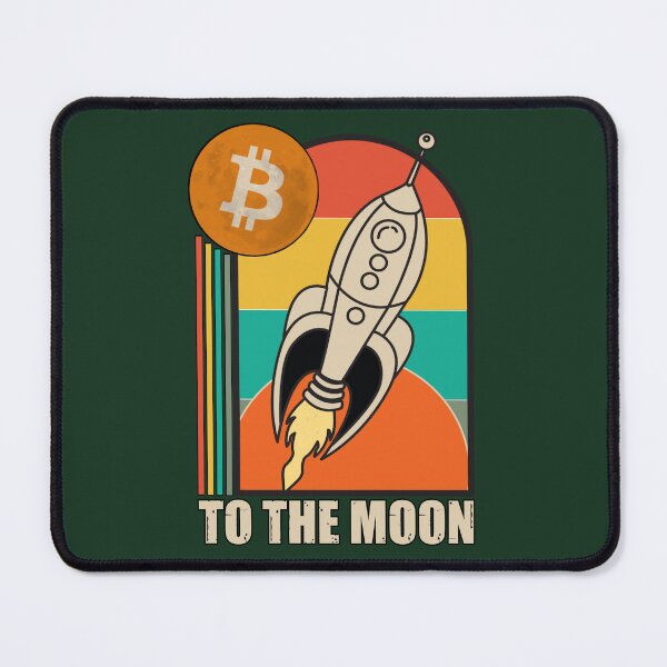 Item preview, Bitcoin to the moon designed and sold by SidTastic .