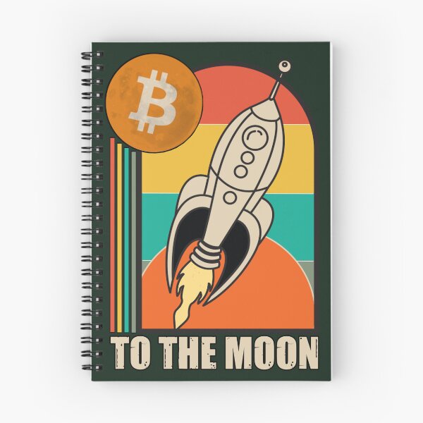 Item preview, Bitcoin to the moon designed and sold by SidTastic .