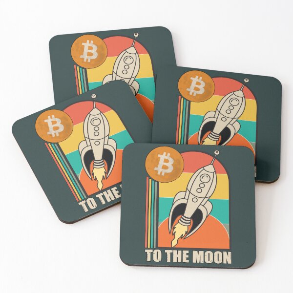 Item preview, Bitcoin to the moon designed and sold by SidTastic .