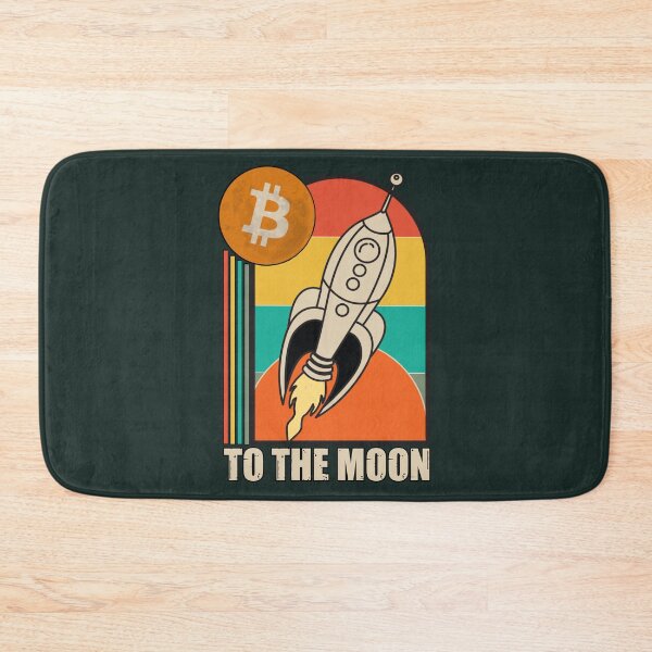 Item preview, Bitcoin to the moon designed and sold by SidTastic .