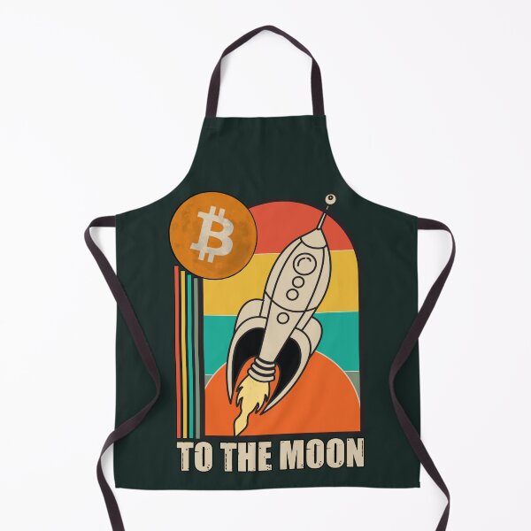 Item preview, Bitcoin to the moon designed and sold by SidTastic .