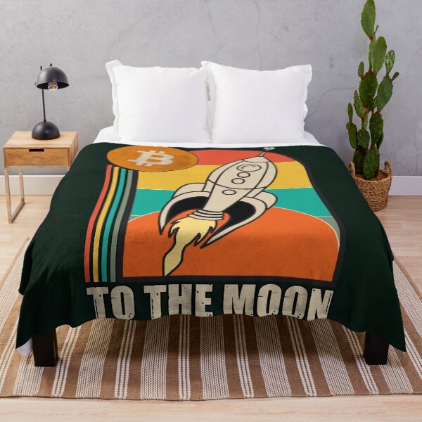 Item preview, Bitcoin to the moon designed and sold by SidTastic .