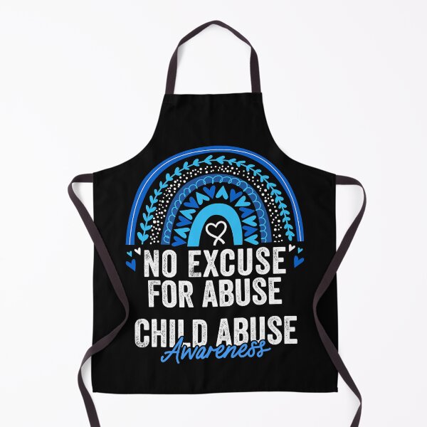 Item preview, Abuse Prevention Awareness Leopard Rainbow Blue Ribbon designed and sold by HaaChris-Artis.