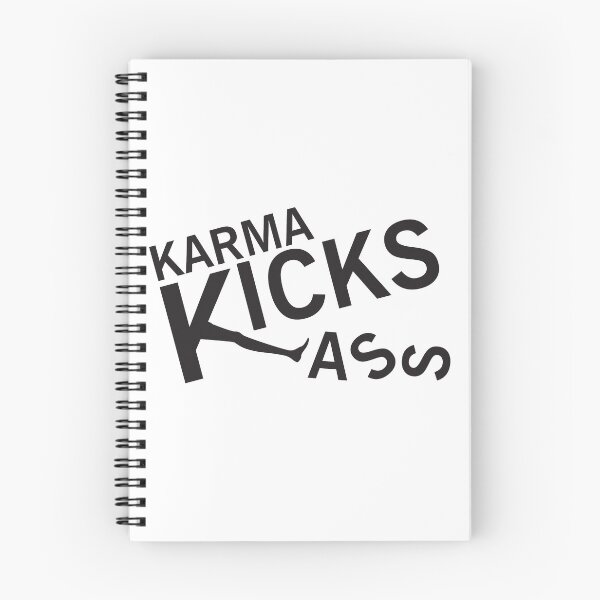 Item preview, Karma Kicks ass designed and sold by nektarinchen.