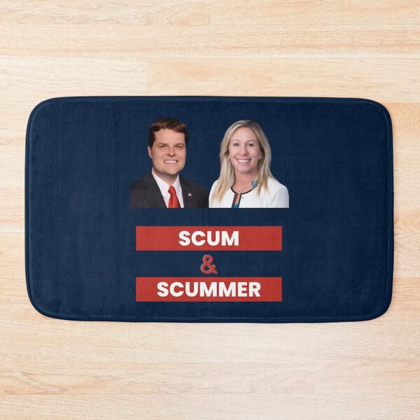 Item preview, marjorie taylor greene and matt gaetz scum and scummer    designed and sold by PamPan2.